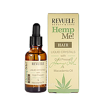 Жидкие кристаллы для волос Hemp Me! Hair Liquid Crystals с маслом семян конопли 30 мл Revuele  (2000002537212)