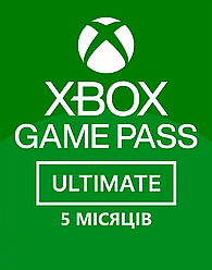 Підписка Xbox Game Pass Ultimate, 5 місяців: Game Pass Console + PC + Core + EA Play