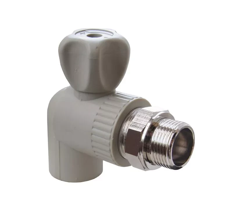 Кран радіаторний кутовий 25 {80/10}, фото 1