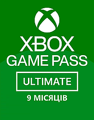 Підписка Xbox Game Pass Ultimate, 9 місяців: Game Pass Console + PC + Core + EA Play