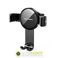 Автотримач для телефону Vention Auto-Clamping Car Phone Mount With Duckbill Clip Black Disc Fashion Type