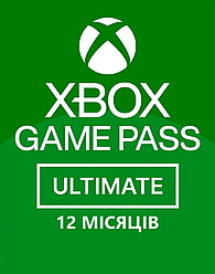 Підписка Xbox Game Pass Ultimate, 12 місяців: Game Pass Console + PC + Core + EA Play