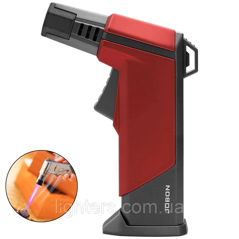 Запальничка пальник Jobon автоген у подарунковому пакованні F-735, фото 1