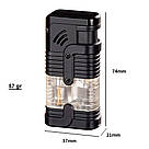 Запальничка 3 форсунки в подарунковому пакованні F-730, фото 2