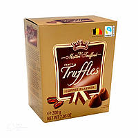 Конфеты Maitre Truffout Truffles Coffee изысканные трюфели со вкусом кофе, 200 г.