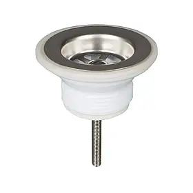 Т-0300,2100 Випуск сифону пластмас., полір. сітка з нерж. {80}