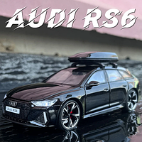 Audi RS6 Игрушечная модель автомобиля 1:32 16 см Коллекционная машинка звук свет