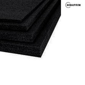 Пластина пресова гумова пориста губчаста Gumaprom товщина 3 - 10 мм, ширина 200 - 450 мм