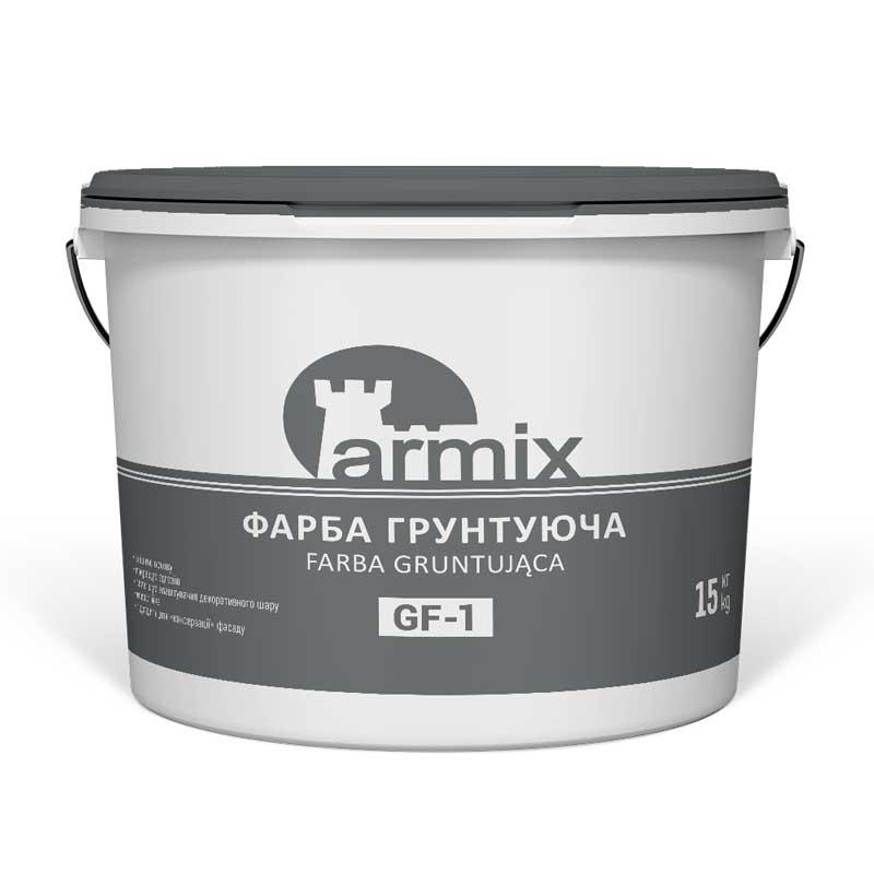 Фарба грунтуюча Armix GF-1, 15кг Кварц-грунт Армікс ГФ-1, фото 1