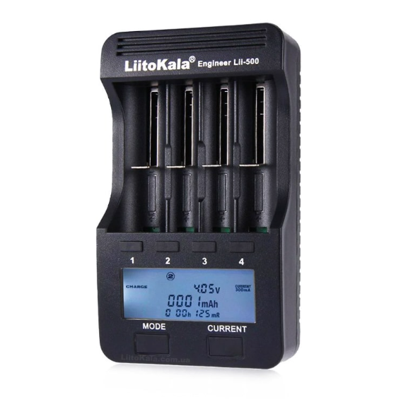 Зарядний пристрій LiitoKala Lii-500 (4 канали)