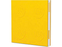 Блокнот с ручкой LEGO Stationery Deluxe желтый 52441