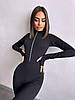 Комфортний жіночий комбінезон з брюками кльош Db5849, фото 9