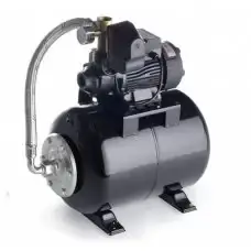 Насосна станція в зборі KP-CZECH AUTO QB-60 (Чугун)+Бак 24 л. Н=35М, P=370 Вт, 40 л/хв. Чехія Гарантія 2 роки