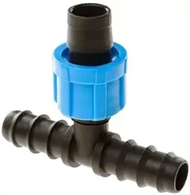 SL-021 Трійник перехідний багаторічна трубка/стрічка Ø16 (КРАТНО ПАЧЦІ) {1000/100/50}