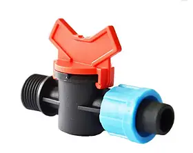 SL-011-1 Кран нар.різьблення нар.1/2" для стрічки (КРАТНО ПАЧЦІ) {600/50}