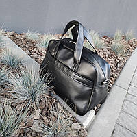 Городская сумка мужская - женская / сумка для фитнеса / Дорожная сумка. AL-894 Цвет: черный