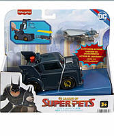 Бетмобиль Fisher-Price DC League of Super-Pets Batmobile Vehicle