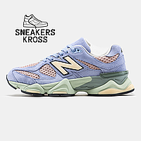 Женские кроссовки New Balance 9060 x The Whitaker Group Purple, Демисезонные Кроссовки Нью Беленс 9060