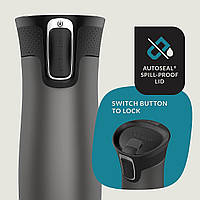 Термокружка Contigo AUTOSEAL West Loop вест луп Travel Mug 470 мл Very Berry / Червона