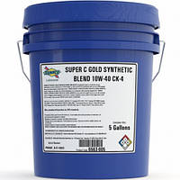 Моторна олива SUNOCO SUPER C SYNTHETIC BLEND 10W-40 CK-4 18.93л CH-4,CI-4PLUS,CI-4,CJ-4,CK-4;E7,E9