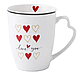 Чашка Limited Edition LIKE  серце та кохання і любов День Валентина 330 мл - 3 декора 1165, фото 2