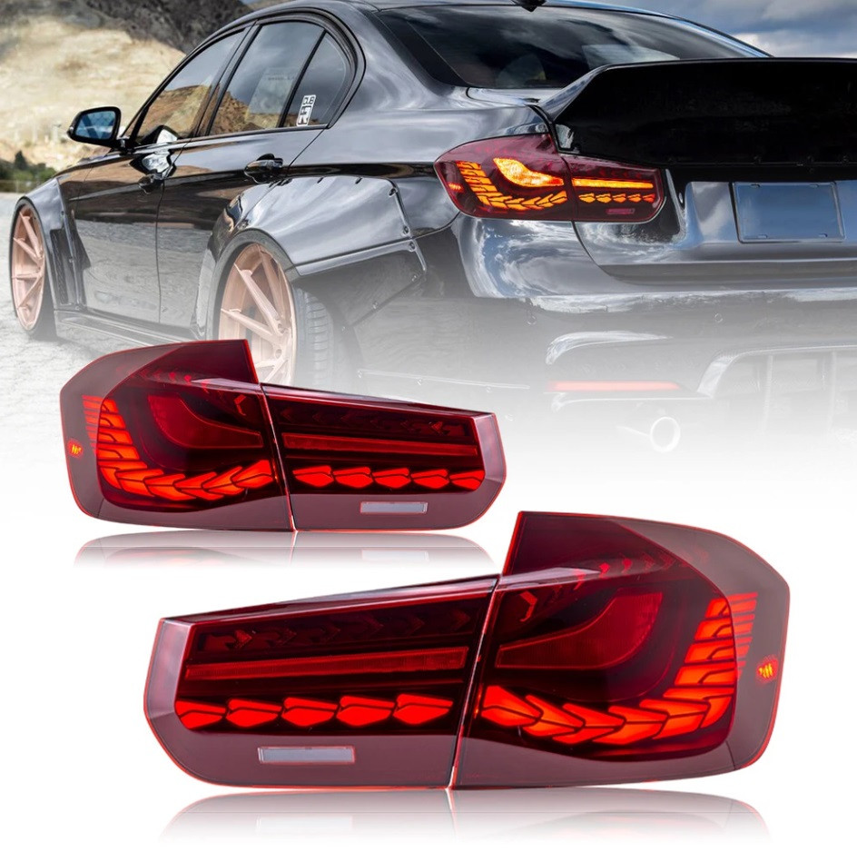Ліхтарі BMW F30 тюнінг Led оптика (стиль M4 GTS), фото 1