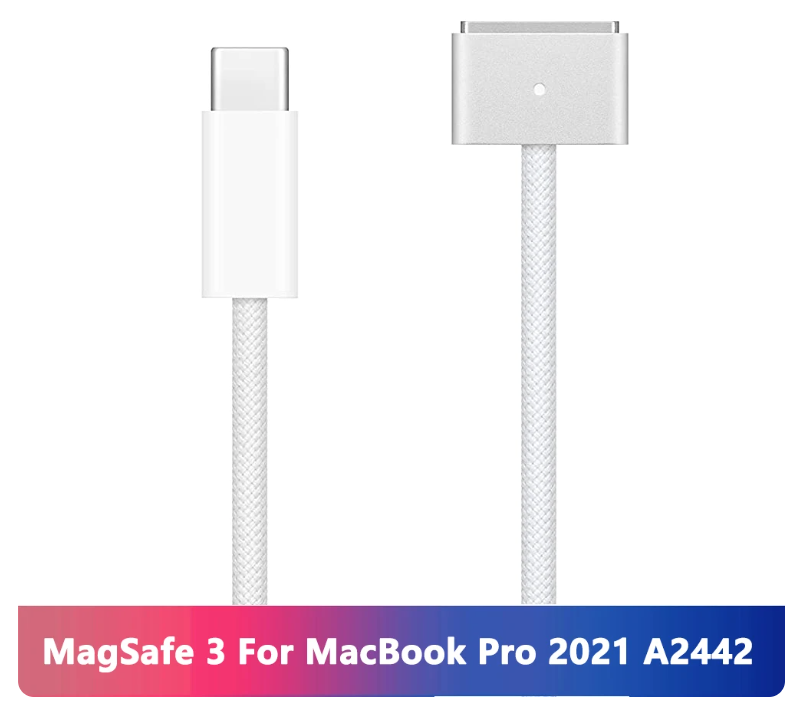 Зарядний кабель 140Вт USB Type-C на MagSafe 3 Charger MacBook Pro Air M1 Pro M2 A2442 A2485 A2681 MLYV3 - фото 1 - id-p2076307664