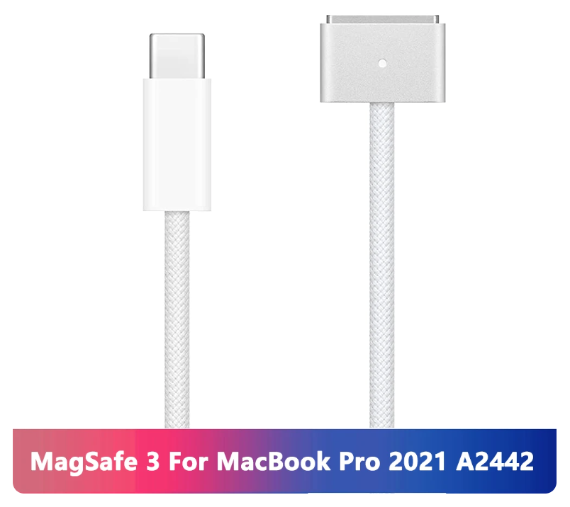 Зарядний кабель 140Вт USB Type-C на MagSafe 3 Charger MacBook Pro Air M1 Pro M2 A2442 A2485 A2681 MLYV3