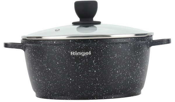 Каструля RINGEL Koriander алюм 24 см з кришкою 4.5 л (RG-2107-24) TZP106