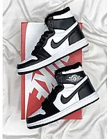 Air Jordan Retro High Black/White Fur