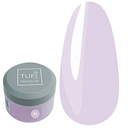 UV гель для нарощення TUFI profi PREMIUM Builder Gel 02 Milky Pink 30 г