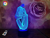 Ночник-светильник 3D "Медитация 2" 26х13 см 3DTOYSLAMP (2000002621126)