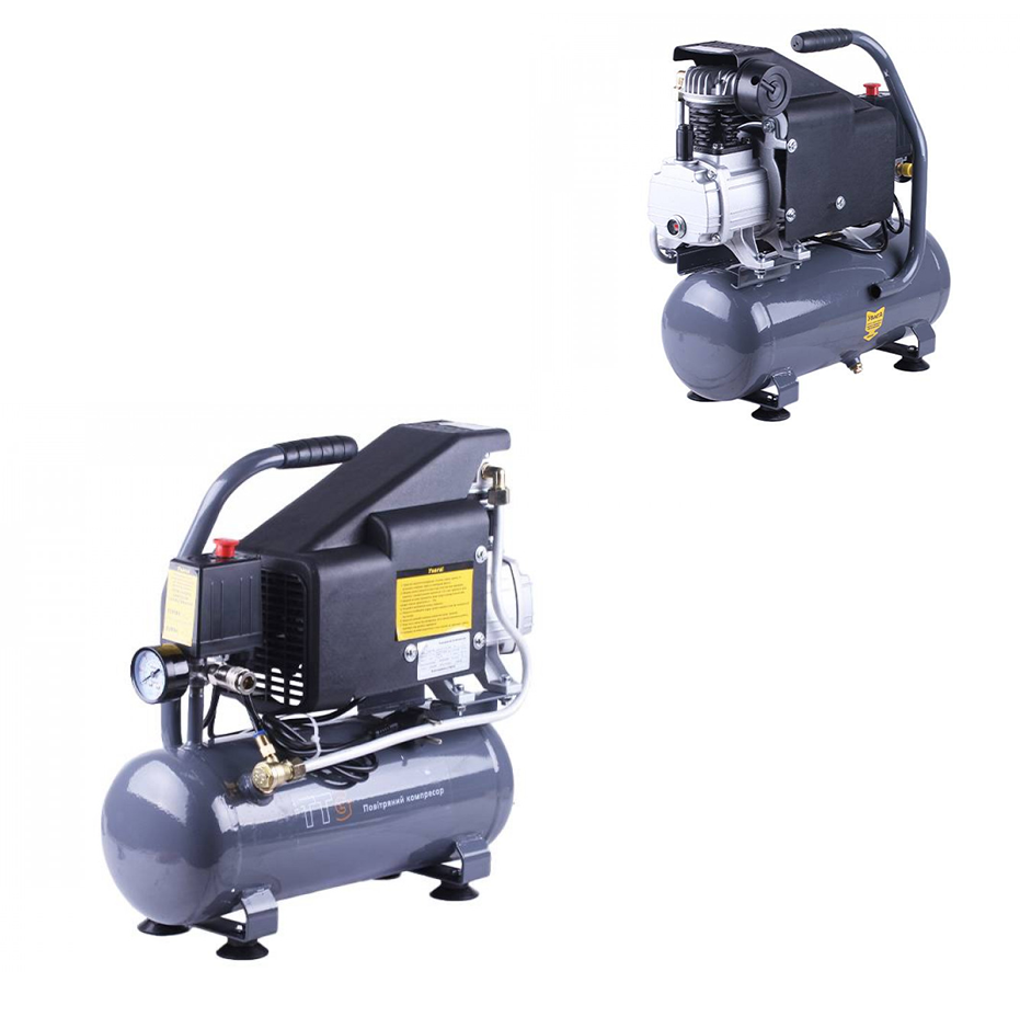 Поршневий компресор ТАТА KADB1008, 9 л 750 Вт, фото 1