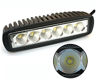 Фара Led 18ВТ яскрава 6 диодов  по 3W, фото 5