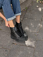 Кроссовки  Кросівки Leather Black