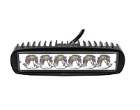 Фара Led 18ВТ яскрава 6 диодов  по 3W, фото 7