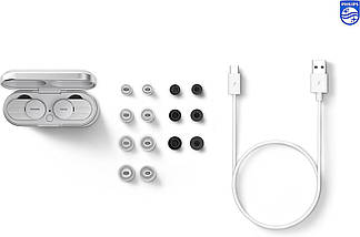 Бездротові навушники Philips Fidelio T1 TWS ANC Pro+ Hi-Res IPX4 White, фото 3