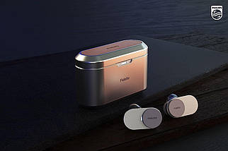 Бездротові навушники Philips Fidelio T1 TWS ANC Pro+ Hi-Res IPX4 White, фото 5