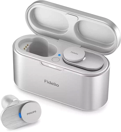 Бездротові навушники Philips Fidelio T1 TWS ANC Pro+ Hi-Res IPX4 White, фото 1