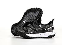 Мужские кроссовки Nike ACG Mountain Fly Low Black White черно-белые