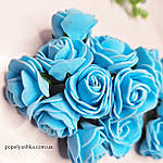 Троянди латексові голубі 3 см, фото 2