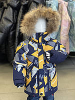 Куртка зима для мальчика 80-104 см