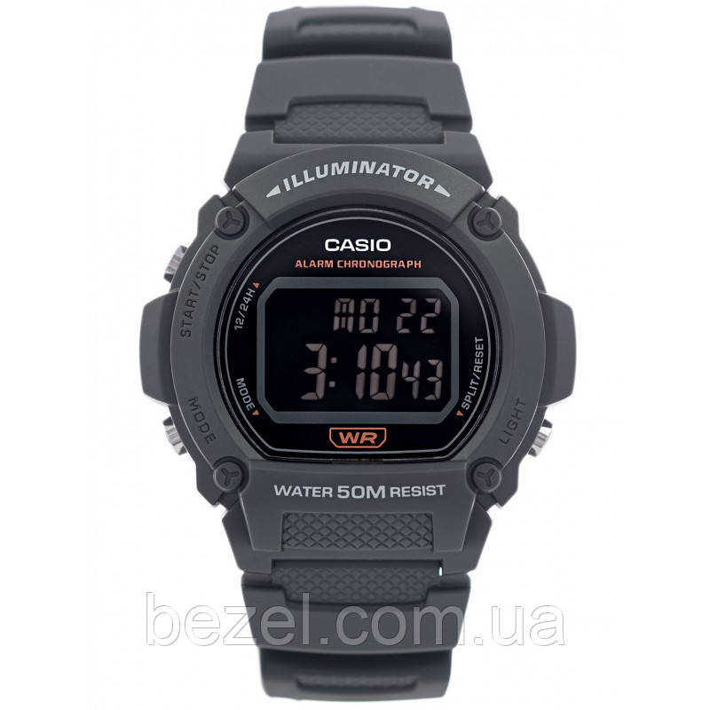 Чоловічі годинники Casio W-219H-8BV
