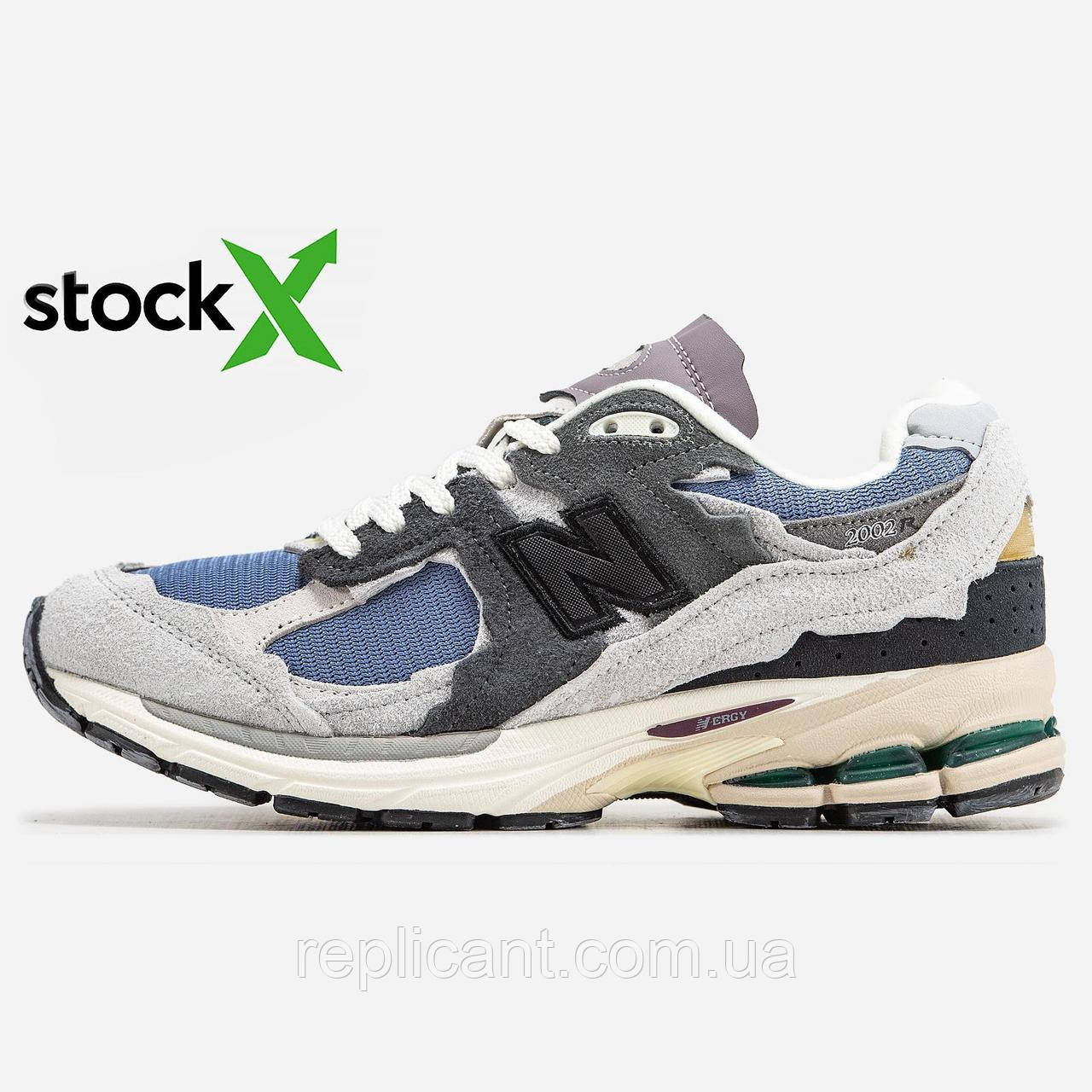 Кросівки 0936 2002R Gray/Blue New Balance В'єтнам Нью-біланс кросівки re баланс, фото 1