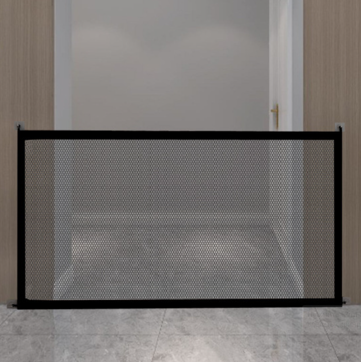 Захисна сітка-бар'єр для отворів110*80 см Чорна, фото 1