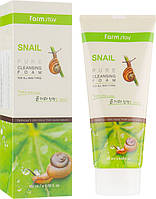 Пенка для умывания с экстрактом улитки FarmStay Snail Pure Cleansing Foam 180 ml