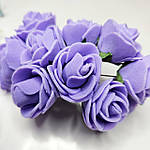 Троянди латексові бузкові 2,5 см, фото 3