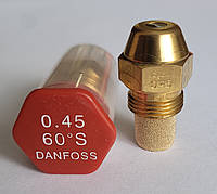 Форсунка Danfoss OD 0.45 Usgal/h 60° S (1.66kg/h) 0,45