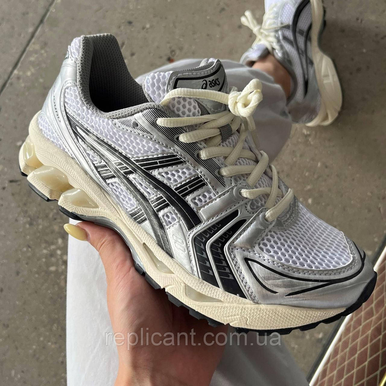 Кросівки Asics Gel-Kayano 14 White/Silver/Black