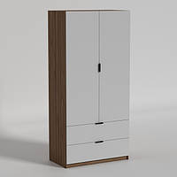 Шафа дитяча на дві двері та дві ящики Junior Джуніор ДСП 16 мм колір на вибір Luxe Studio